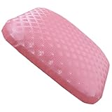 Artibetter Ergonomische Handablage für Nagelkunst aus Leder in Rosa mit Bequemem Handkissen für Professionelles Nagelstudio und Maniküre Zubehör
