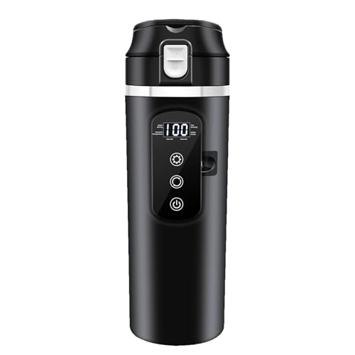 Hervidor Eléctrico Portátil para Auto 12V/24V 500ml Acero