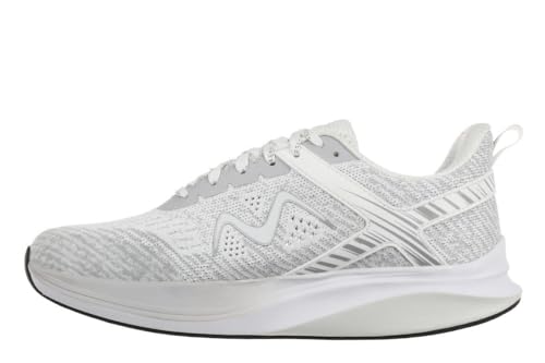 MBT Huracan 3 Lace Up Running Shoes in White for Women