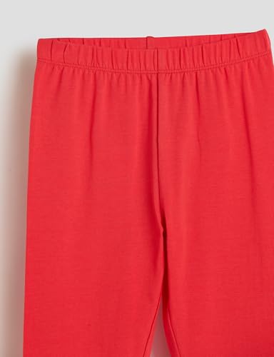 Image of Amazon Brand - Symbol Girl's Cotton Jersey Stretchable Leggings | Ankle Length | Aged 2-14 Years
