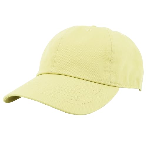 Image of Gelante Baseball Caps Hats 100% Cotton Plain Blank Adjustable Size Wholesale Bulk of 12 Pack