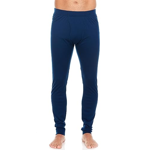 100% Merino Wool Bottoms Men's Base Layer Pants - Long Johns - Thermal Underwear