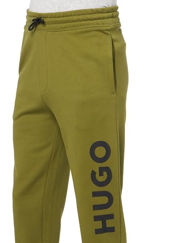 HUGO Men's Big Logo Cotton Sweatpants3
