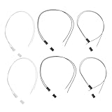 WOONEKY 6 Piezas Sensor Magnético de Puerta para Control de Seguridad Habitaciones de Hotel y Oficinas Instalación y Monitoreo Eficaz de...