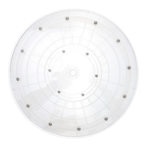 Garneck Base Giratoria Acrílico Transparente Grados Rotación para Cocina Expositor Multiusos