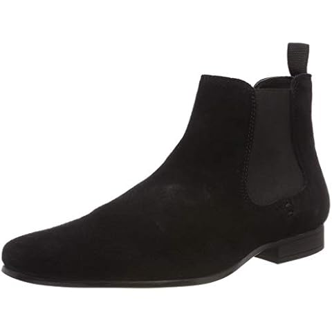 Red Tape Stanway Suede Leather Men's Boots Black Cover