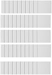 25 Pcs Magnetic Painting Canvas Panel Magnetic Mini Canvas Boards Canvas Blank Canvases for Painting Art Gift DIY Decor Easy to Use
