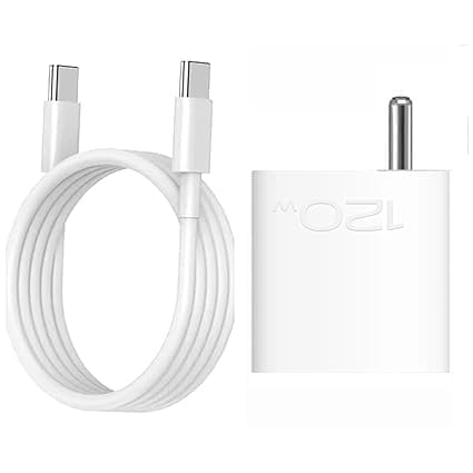 Image of Charger Original 120W Flash Charging Fast Charger USB-C Type Adapter Compatible with Iqoo Neo 7,Neo 7 Pro,Neo 6,Neo 6 Pro, vivo X90,Pro,X80,Pro,X70,Pro,Wall Charger (DP33)