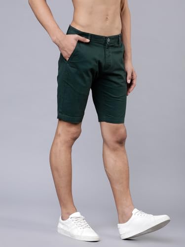 Image of Highlander Cotton Shorts for Men| Regular Fit |Chino Shorts |Shorts for Men Stylish | Mens Shorts