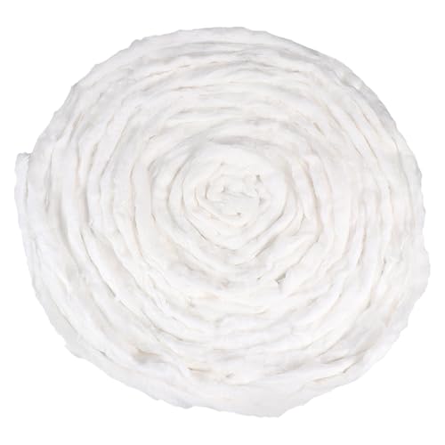 Cabilock 1 bolsa de rollos de algodón de belleza para salón - Tiras de algodón absorbentes de 190 g para permanentes y teñidos de cabello para piel sensible, maquillaje y cuidado del cabello,