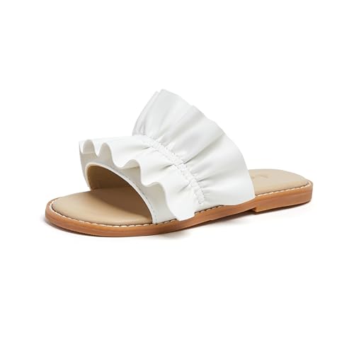 Image of THEE BRON Girls Cute Slip-On Slippers Stylish Sandals for Toddlers & Kids