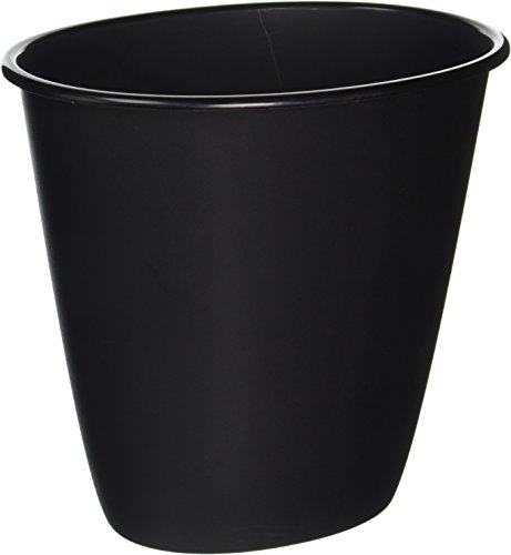 STERILITE Black 10119012 1.5GAL Wastebasket, 1.5 Gallon