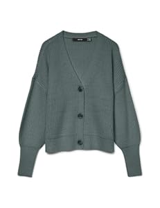 VERO MODA VMLEA LS V-Neck Cuff Cardigan NOOS