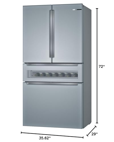 Bosch B36CL81ENG 36 inch Smart Counter-Depth 4-Door Refrigerator on Fridge.com