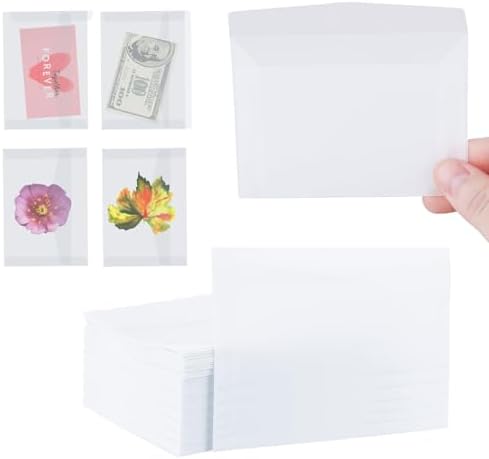 Office Depot® Brand Photo Envelopes, 4" X 6", Clean Seal, White, Box Of 50