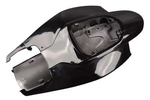 Carénage moto GSXR 600 750 coque arrière noire pour piste