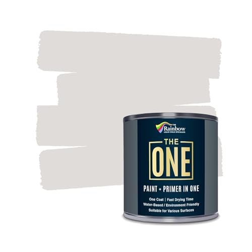 THE ONE All-In-One Paint & Primer - Clay Satin 250 ml | Multi-Surface 1 Coat Formula | Easy Indoor & Outdoor Decorating for Home & Garden Walls Floors & Furniture | Durable Water-Based & Low VOC