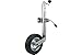 Produktbild Anhänger Stützrad mit Klemmhalterung LB 48, Stützrad Anhänger für PKW-Anhänger Rohrdurchmesser 48 mm 150kg Anhängerstützrad Bugrad Unitrailer