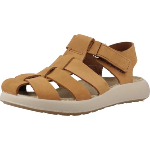 Primigi PPM Fisherman Sandal Brown for Kids - Suede Insole, Antishock Cushioning, Non-Slip