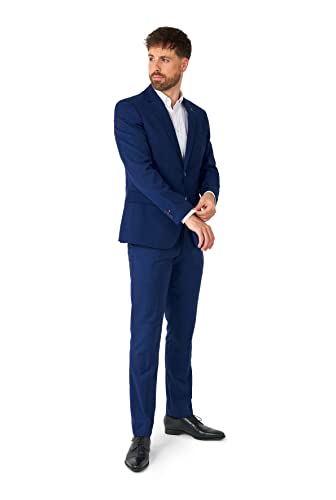 Opposuits Casual Daily Dark Blue Suit - Perfect for Casual - Evening wear - Including Blazer and Pants - Blue