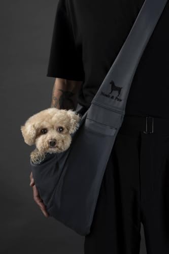 Noah & Paw SL-SNP-GRY-TW Dog Sling Carrier For Small Dogs 5-18Lb thumb #2