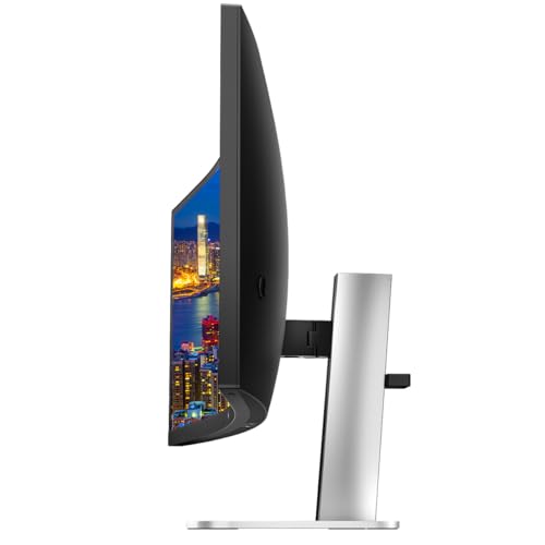 Image of HP Series 7 Pro Curved 38-inch 738pu 2K+ WQHD+ (3840 x 1600) LCD Monitor, 2-Pack - Daisy Chain, DisplayPort, USB Hub, Thunderbolt 4 Bundled with Desk Mount Dual Stand & USB-C Multiport G5 Dock