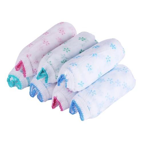 OFFIGAM 7 Piezas Bragas Desechables para Maternidad Talla Ropa Interior Transpirable Postparto para Embarazadas Suave Colores Surtidos Elástico Cómodo para Recuperación