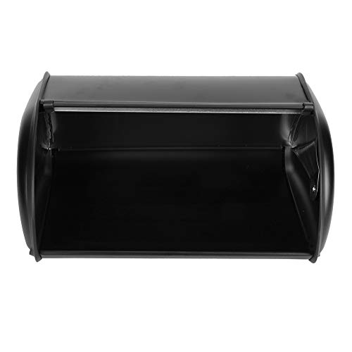 Caixa de pão de aço inoxidável para cozinha, cesto extra grande para armazenamento de pão, bancada d