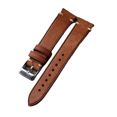 Bracelet de montre en cuir véritable souple idéal pour le bureau et les sorties