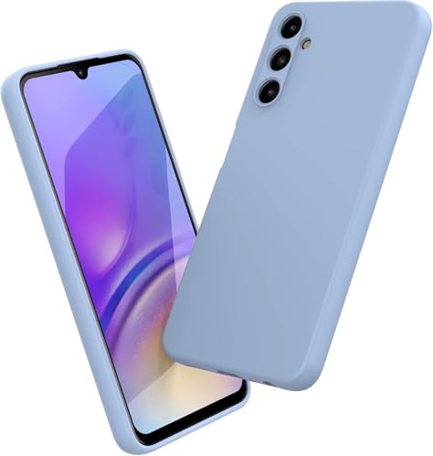 DIZORO Microfiber Candy Case Compatible for Samsung M15 / f15 5G Smooth Touch Cushion Liquid Soft Silicone Gel Rubber Phone Cases Non-Slip Full Body Protective Shockproof Back Cover (Sierra Blue)- Best and cheap mobile covers in India