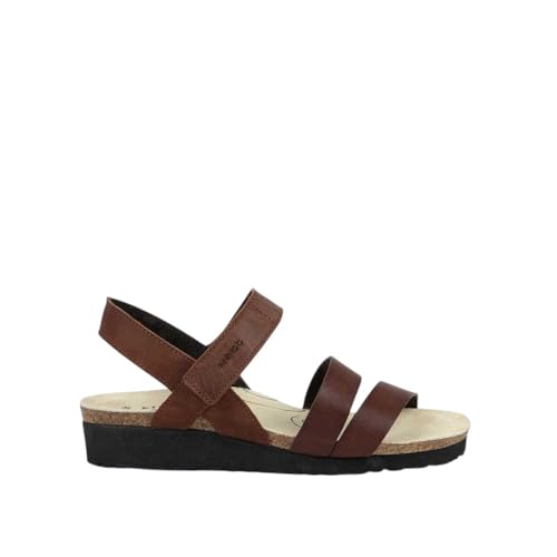 Image of NAOT Kayla Women's Sandals - Supportive 3-Strap Design with Backstrap, Cork & Latex Footbed - Arch Support - Travel-Friendly Comfortable Walking Sandals for All-Day Wear