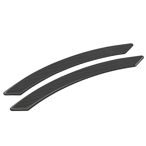 Guardabarros de coche de 15'' en fibra de carbono: kit de 2 unidades protectoras