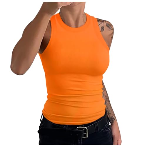 Damen Tanktop Damen Träger Tank Top Besatz Rückenfrei Weste...