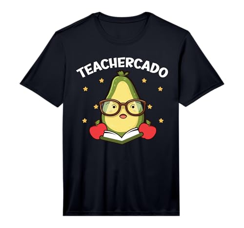 Mens Avocado Teacher Fruit Guac Teaching Guacamole Lover Performance T-Shirt