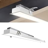 Sunco 4FT Linear Recessed Light Fixture, 5000 LM...