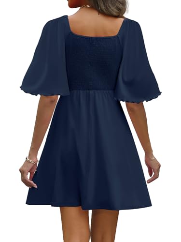 Image of MixShe Summer Dresses for Women 2026 Elegant Classy V-Neck Dress S-XXL