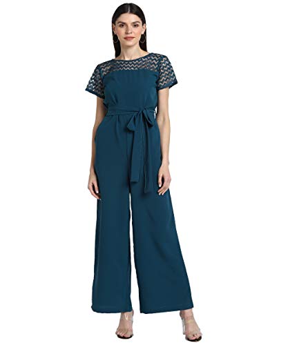 Image of SEREIN Women's Crepe Fit and Flare Maxi Casual Dress