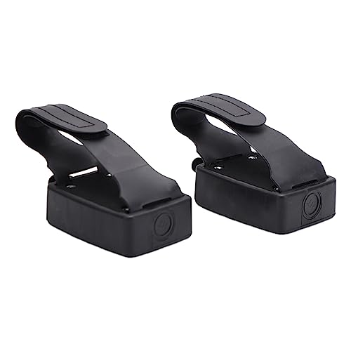 F Fityle 2 Pezzi Pedali per Cyclette Cuscinetti Sigillati Antiscivolo Universale con Cinturino Attrezzature Fitness per Allenamento in Ufficio a Casa