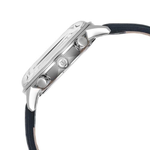 Titan Light Leathers Quartz Multifunction Black Dial Stainless Steel Strap Watch for Men-90171SL01 - Image 3