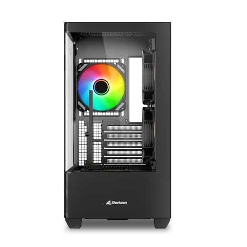 Sharkoon Elite Shark CM100 Micro ATX carcasa PC compacta negra 2