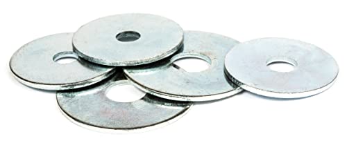 Large Flat Repair Washer Steel Penny Repair Mudguard Car Body Washers (Pack of 20) (M10 x 30mm x 1.5mm) A08CD