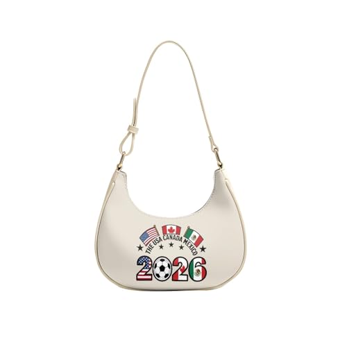 Bolso Hobo de Cuero con Estampado Floral para Mujer miniatura 1
