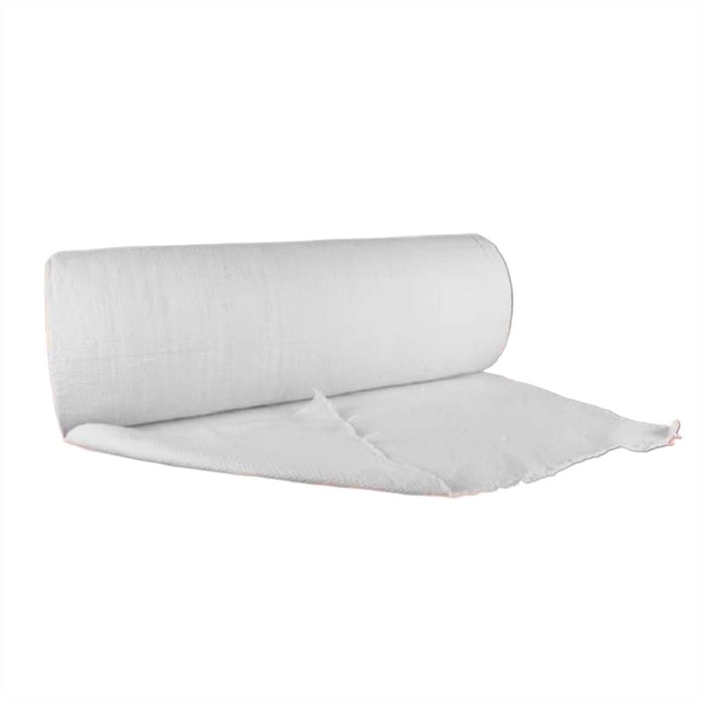 Paño compuesto de fibra de cerámica for horno, tela resistente a altas temperaturas, manta aislante de fuego de fibra de cerámica de 2/3/5/7 mm de espesor(1M X 1.5M X 2MM)