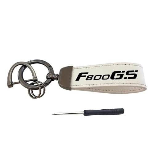 Llaveros metálicos para moto BMW F800GS acabado premium elegante 2008-2018