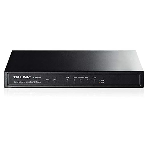 Roteador Tp-Link Load Balance Broadbalance Tl-R470T+