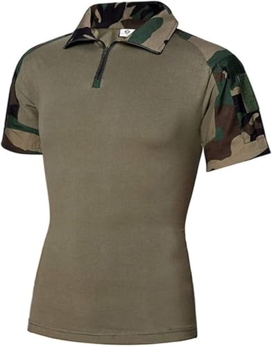 Polo tactique anti transpiration camouflage désert combat armée XXL - 2