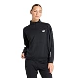 [ニューバランス] ニットトラックジャケット ジャージ 吸水速乾 スポーツ トレーニング レディース(AWJ51505) BK(ブラック) L