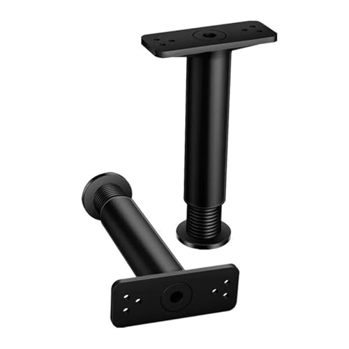 Patas de piel ajustables, 4 piezas, soporte para cama, sofás, sofás y sillas (2035 cm), fácil de instalar y estable