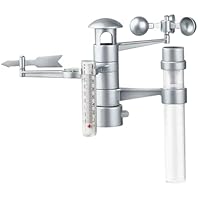 TOBBOMEY Educational DIY Weather Station for Safe Lightweight Science Experiment Kit for Boys and Multifunctional Meteorological Station Science Educational
