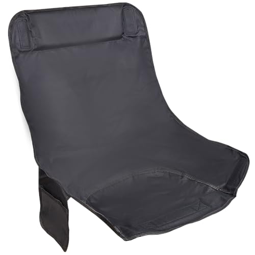 GORGECRAFT Reemplazo de Tela Oxford para Silla de Camping de 150 x 80cm Asiento de Silla Plegable para Exteriores Color Negro Portátil Impermeable con Respaldo Alto para Senderismo Mochileros Playa P